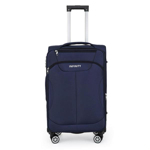 Infinity Luggage 8 Wheel Lightweight Suitcase Luggage TSA Travel Bags Set