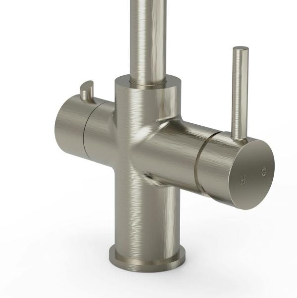 Boha Square 3-in-1 Boiling Water Tap - Brushed Steel