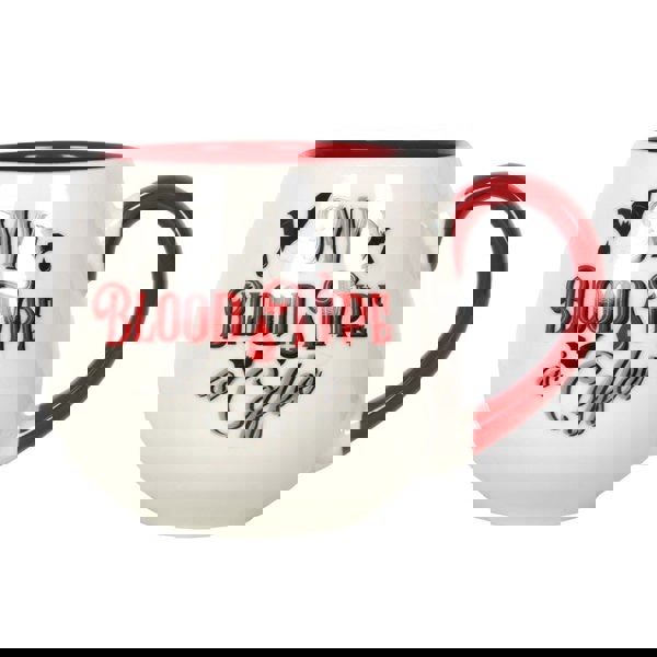Serano My Blood Type is Coffee Rounded Mug