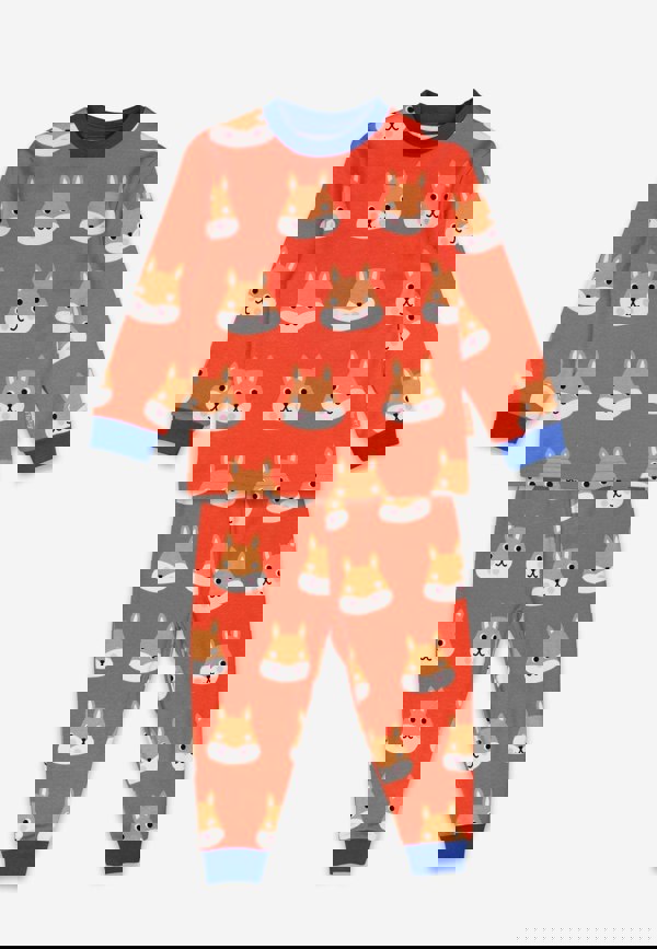 Organic Squirrel Print Pyjamas - Toby Tiger UK Wholesale