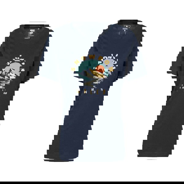 Mountain Warehouse Womens Snowdon Relaxed Fit Short-Sleeved T-Shirt - Navy