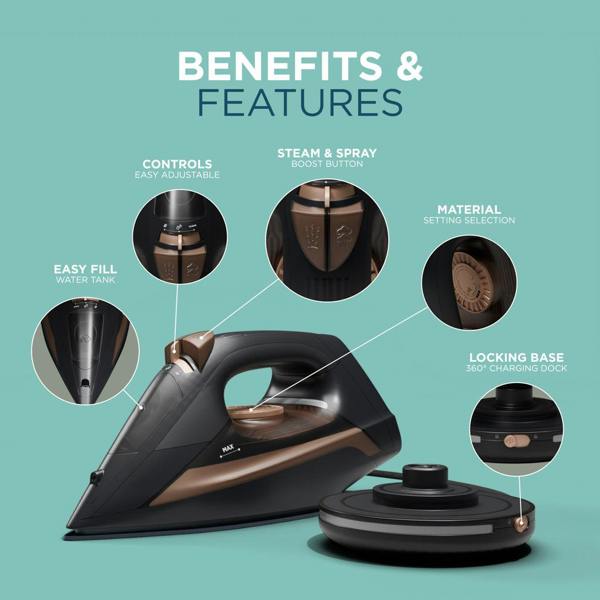 DMD Collective Cordless Steam Iron 2800W