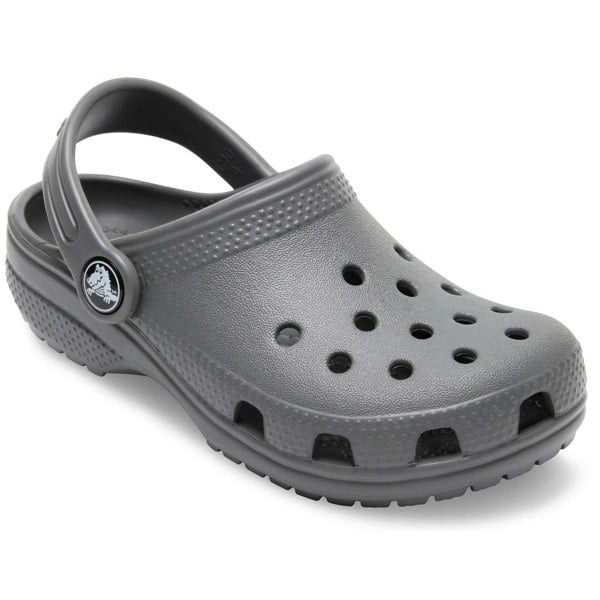 Crocs Toddler Classic Croslite Rubber Slate Grey Loafers