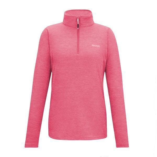 Regatta Womens/Ladies Sweetheart Quarter Zip Fleece Top - Pop - 