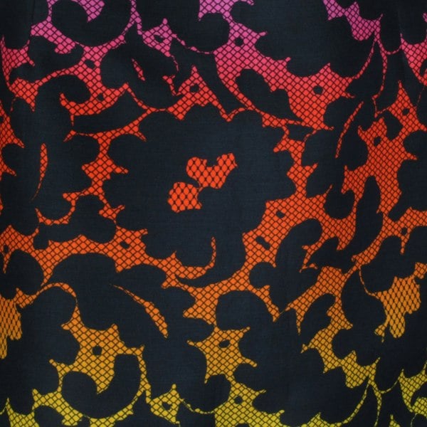 Christopher Kane rainbow mini skirt in a floral lace print