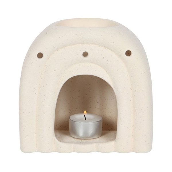 Serano Cream Speckle Arch Oil Burner