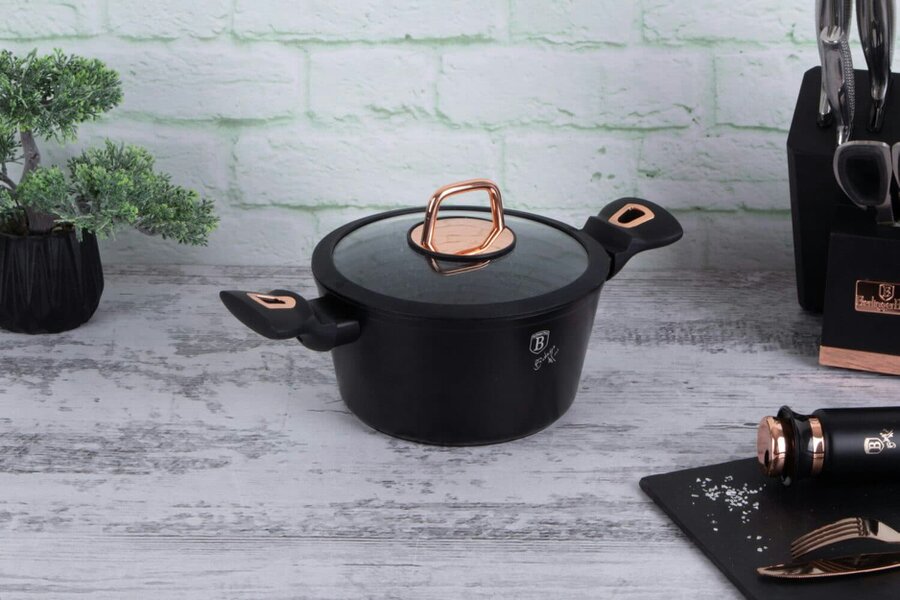 Berlinger Haus Casserole 20 cm Berlinger Haus BH-1641 Black Rose