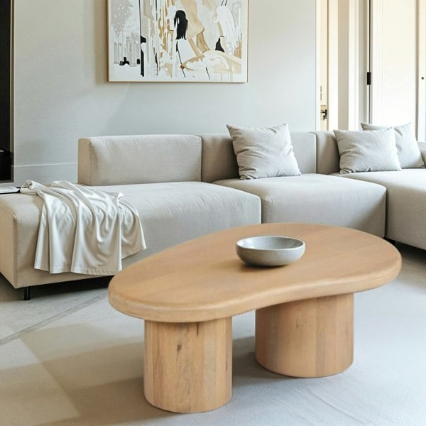 IH Design Ajmer Solid Wood Coffee Table