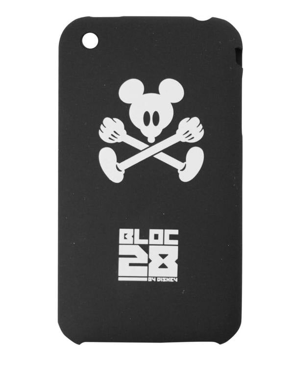 Disney Unisex Black Mickey Mouse iPhone Case (One Size)
