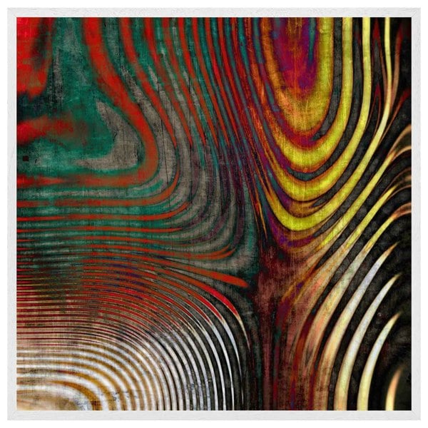 Benjamin Tate Design Psychedelic print (Picutre Frame)