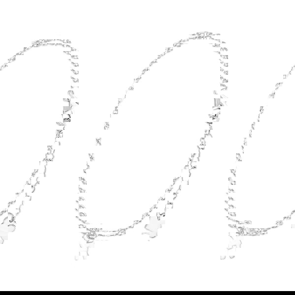 Cockapoo Silhouette Chain Bracelet - Personalised - Sterling Silver - MYLEE London