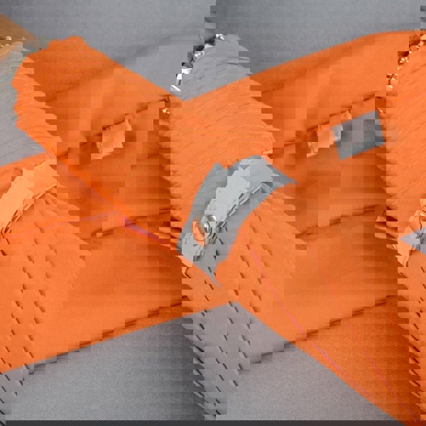 British Folding Umbrella - Orange/Grey - Heating & Plumbing London - British Umbrella