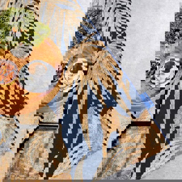 The Rugs Floral Design Indoor-Outdoor Rug -Vibrant & Durable