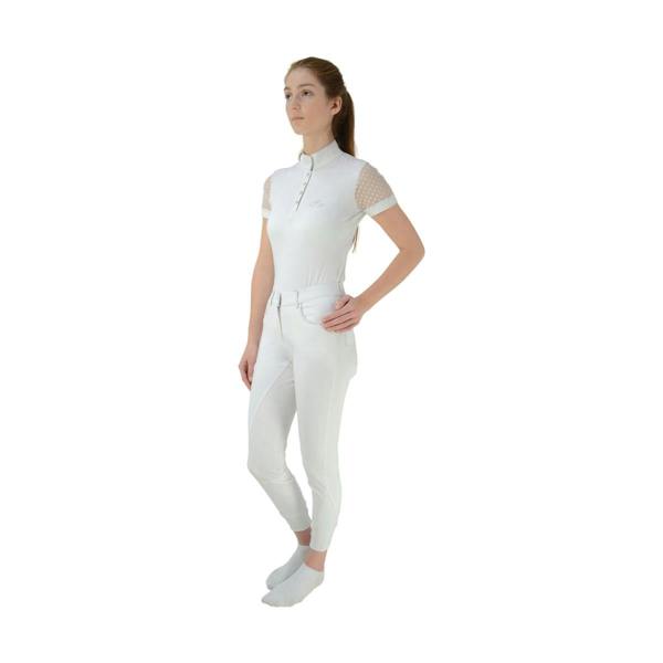 HyFASHION Womens/Ladies Lydia Show Shirt - White - 