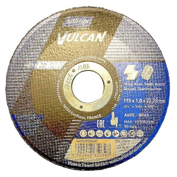 Fixaball Cutting Slitting Disc 115 x 1mm x 22.23mm Multi-Metal Zoom