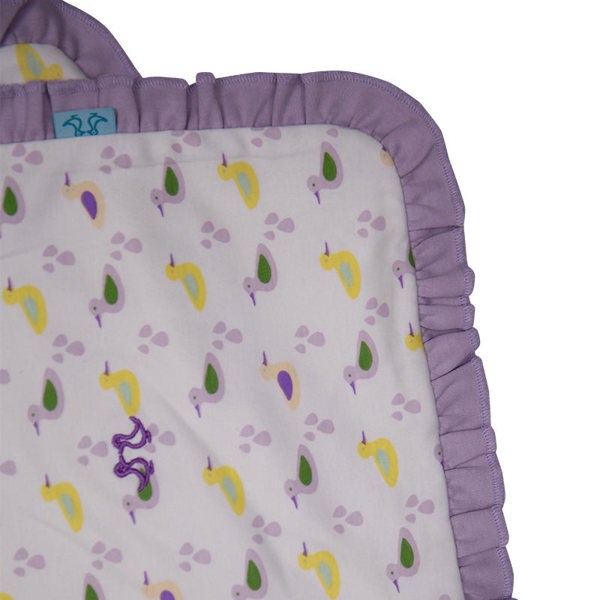 Luca and Rosa Baby blanket - girls duck print