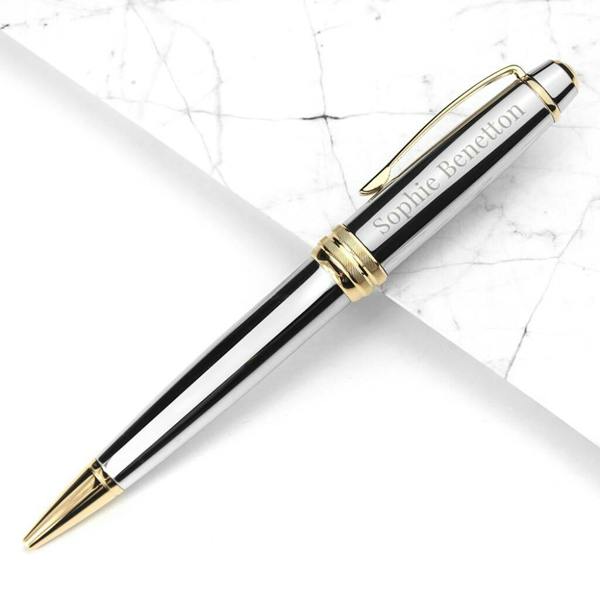 Personalised Cross Medallist Pen - lifestyle shot