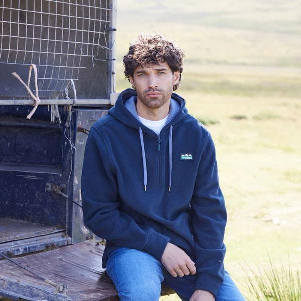 Farmer wearing Ridgeline Ballistic Long Sleeve Hoody