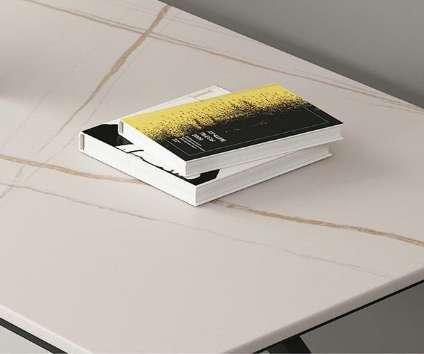 Simone Office Desk, Sintered Stone-Weilai Concept-Weilai Concept