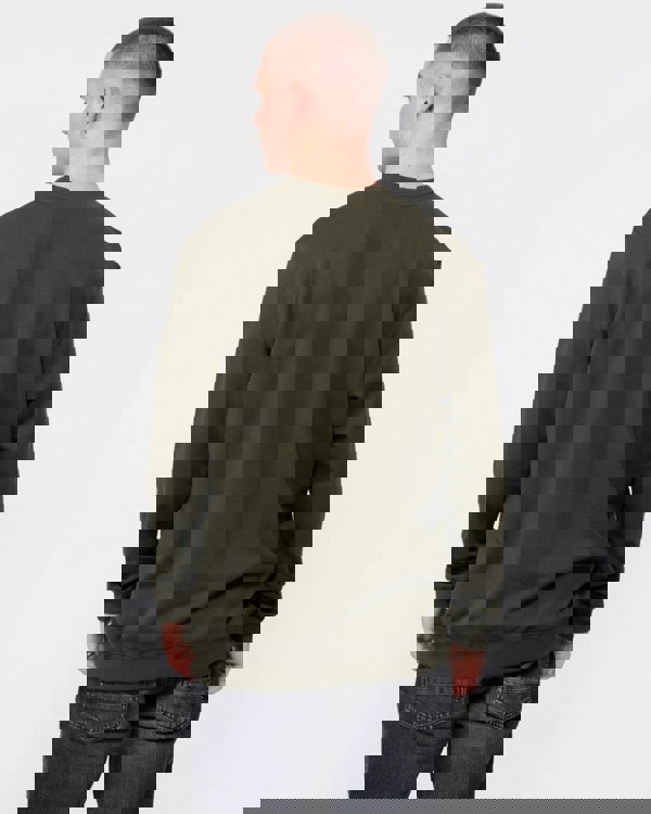 Fjallraven 1960 Logo Badge Mens Sweatshirt - Deep Forest 662