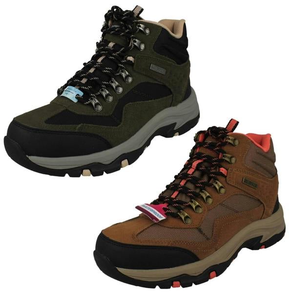 Skechers Ladies Skechers Waterproof Lace Up Boots Base Camp 167008