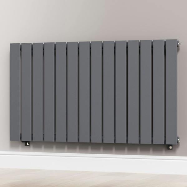 Anthracite-Gray-1060-x-600-mm-Modern-Vertical-Flat-Panel-Designer-Radiator-Single-Panel-Radiator-Heater