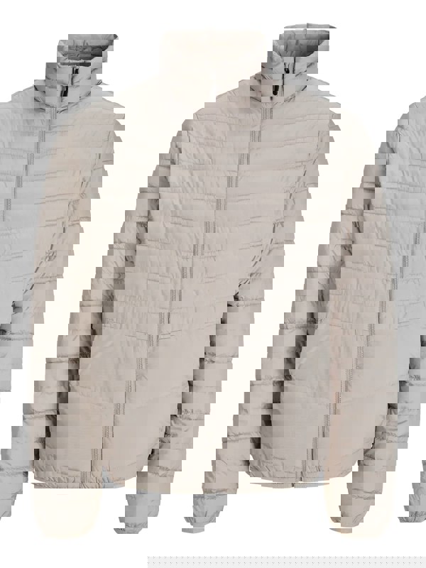 Jack & Jones State Packable Puffer Jacket - Atmosphere Grey