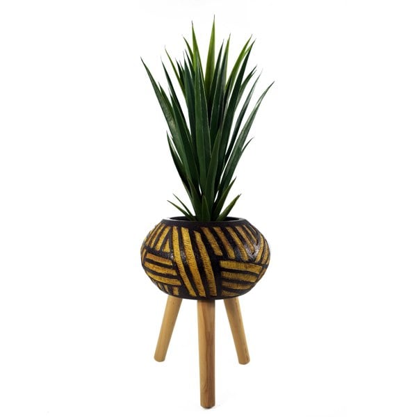 Leaf 45cm x 34cm Bali Composite Oval Large Planter