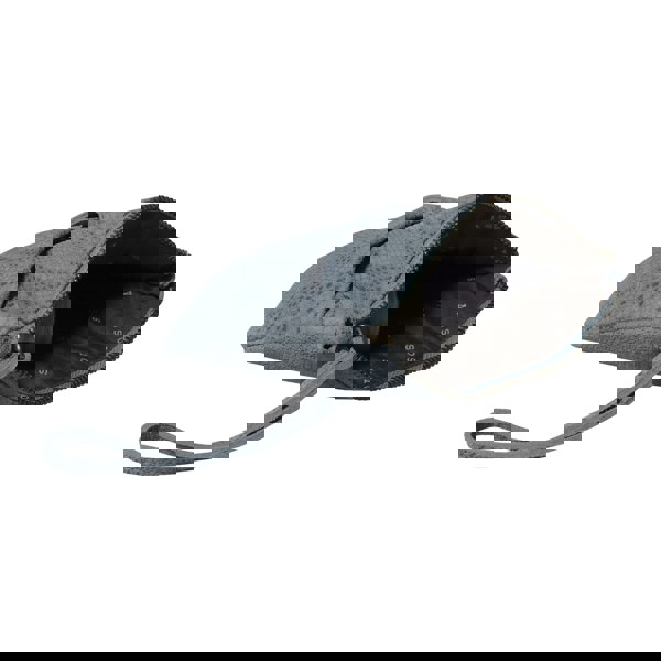 Assots London 'DARCY' Pastel Blue Pleated Snake Print Real Leather Wristlet Pouch