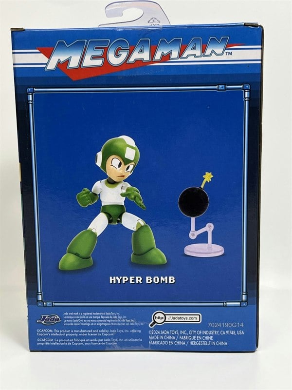 Jada Megaman Hyperbomb 11 cm Height Approx Jada 253251025 34507