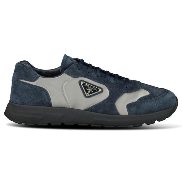 Prada Prax 2.0 Re-Nylon & Suede Sneakers - chancefashionco