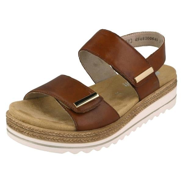 Remonte Ladies Remonte Adjustable Casual Sandals D0Q59