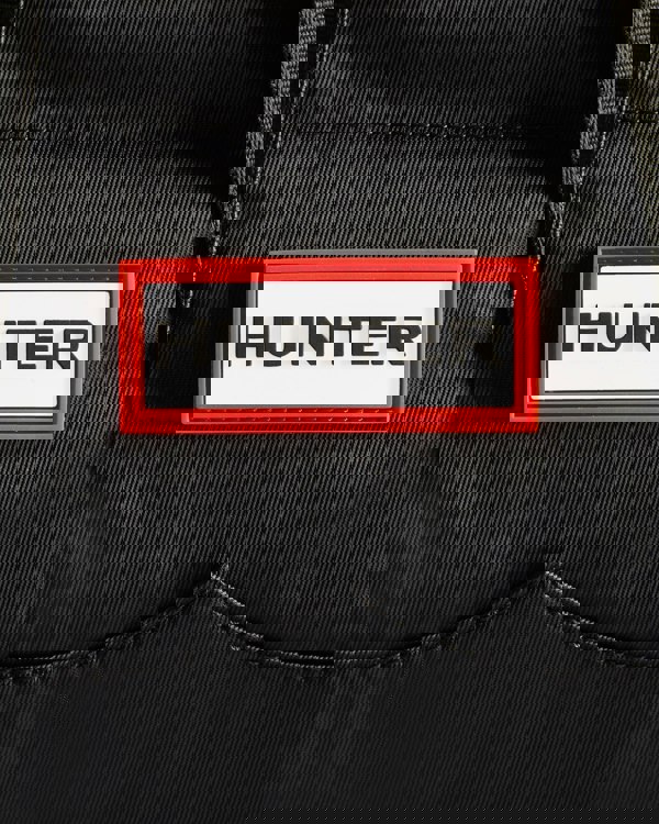 Hunter Nylon Mini Topclip Tote - Black