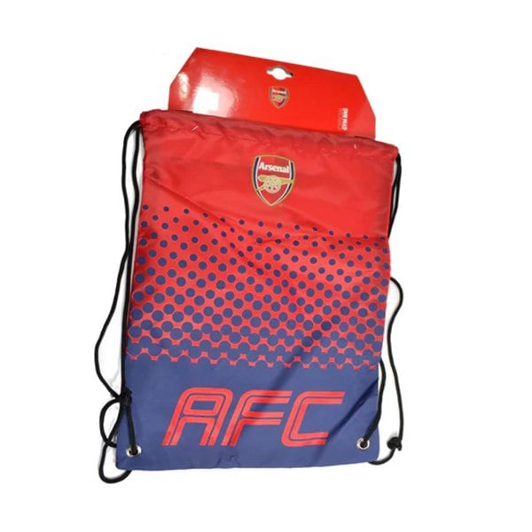 Arsenal FC Fade Drawstring Bag - Red/Blue