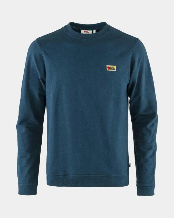 Fjallraven Vardag Mens Sweater - Storm 638 - CHO - Designer Mens Sweatshirts