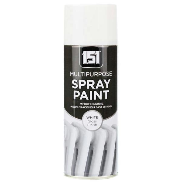 151 White Gloss Spray Paint 400ml