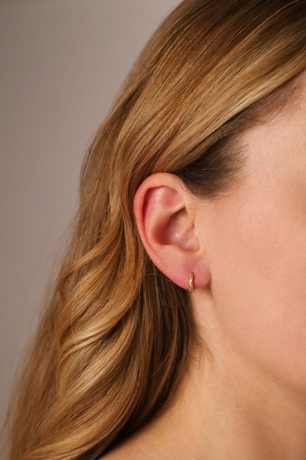 Gold Trip Mystic Huggie Hoops