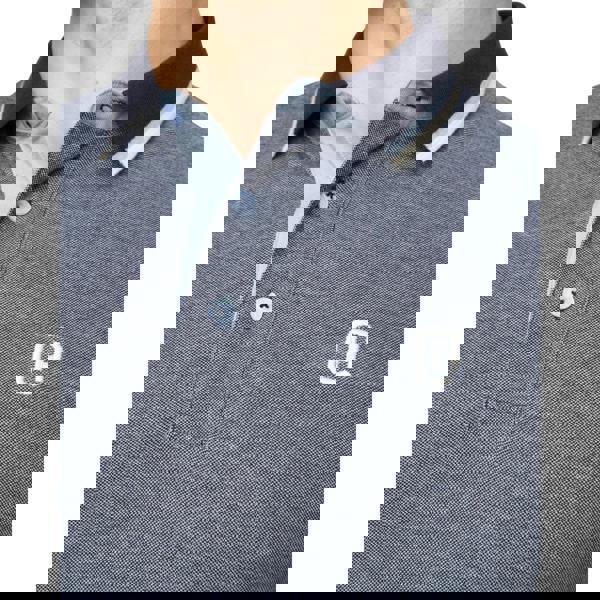 Crosshatch Mens Mettormoore Polo Shirt - Navy - 