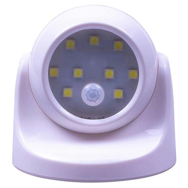 9 LED Motion Sensor Light White