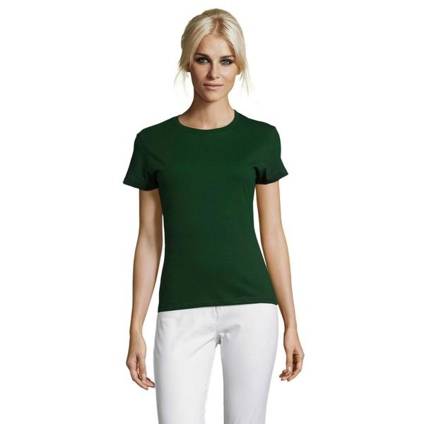 SOLS Womens/Ladies Regent Short Sleeve T-Shirt - Bottle Green