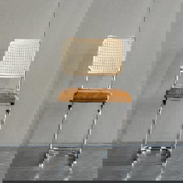 Citica Dining Chair Armless with Cane Back-Weilai Concept-Weilai Concept