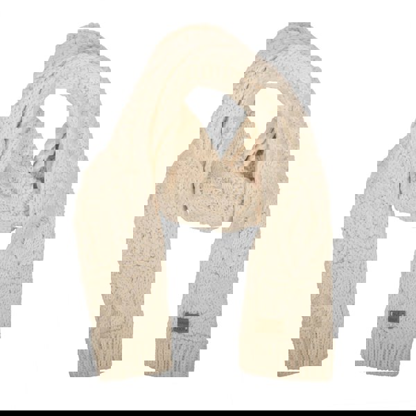 Aran Cable Knit Classic Scarf Wrap in Tradition & Warmth with Aran Cable Knit Classic Scarf