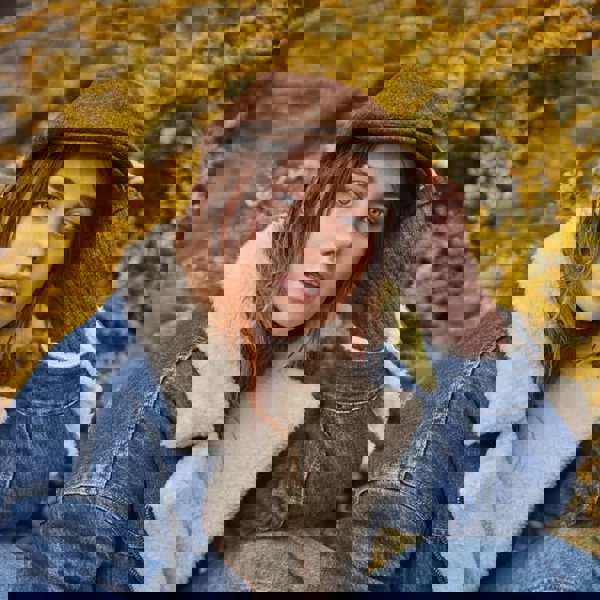 Heritage Traditions Herringbone Tweed Panel Flat Cap