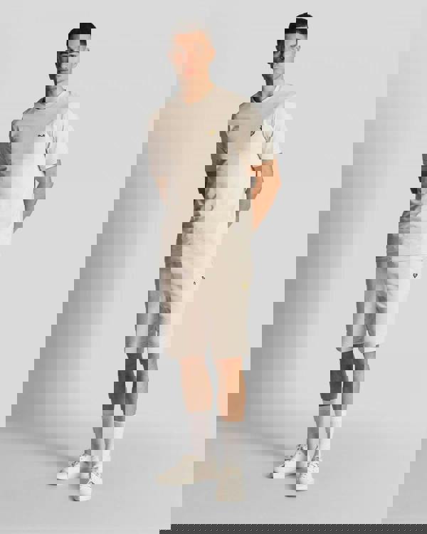 Lyle & Scott Sweat Mens Shorts ML414VOG - W870 Cove - CHO - Designer Mens Shorts