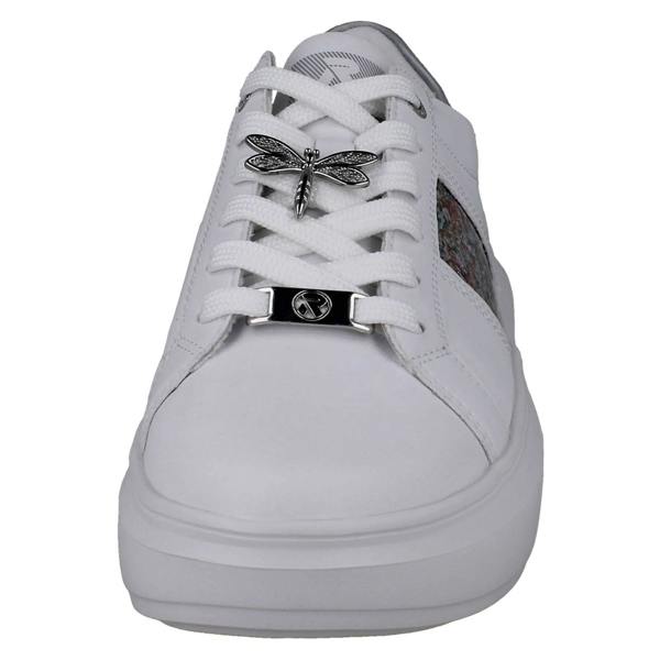 Rieker Ladies Rieker Revolution Stone Chip Panel Platform Trainers W1202