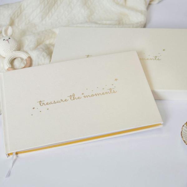 The Baby Gifting Company LUXURY BABY MEMORY BOOK