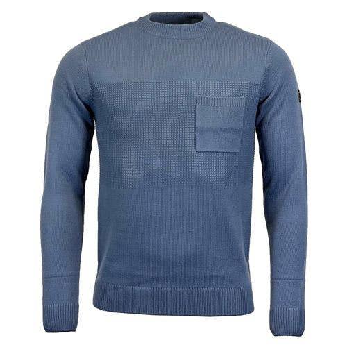 Mens Crew Neck Knitted Jumper