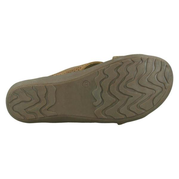Eaze Ladies Eaze Cross Strap Mules F00295
