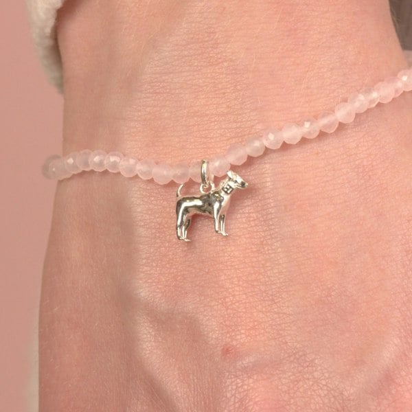 Mylee London Jack Russell Crystal Bracelet - Personalised