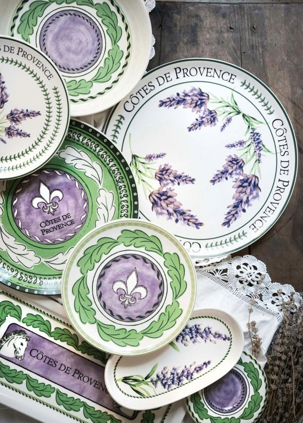 Rozi Provence Collection Side Plates, Set of 6